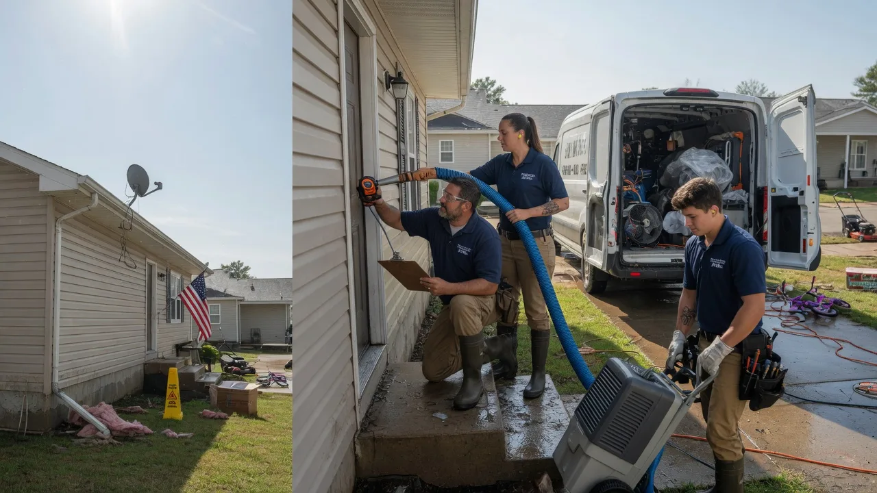 Ceiling Water Damage Restoration in Island Park, ID near me